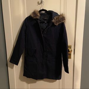 NWOT Forever 21 Navy Parka